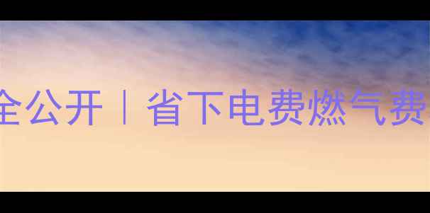 图片 32kw壁挂炉省气技巧全公开｜省下电费燃气费攻略（附避坑指南）1