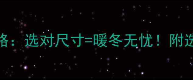 图片 60暖气片尺寸全攻略：选对尺寸=暖冬无忧！附选购&安装避坑指南1