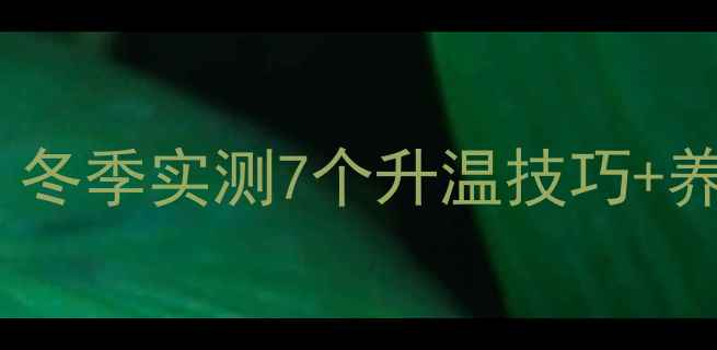暖气片不暖和怎么办冬季实测7个升温技巧养护指南附清洁妙招