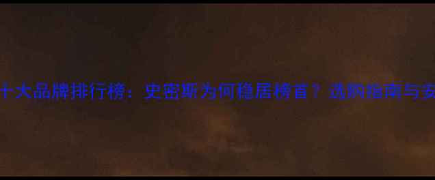 图片 中国地暖十大品牌排行榜：史密斯为何稳居榜首？选购指南与安装攻略全