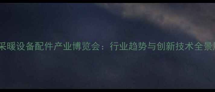 图片 中国采暖设备配件产业博览会：行业趋势与创新技术全景展示2
