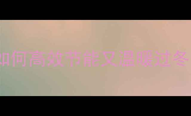 图片 中央空调暖气开一天全攻略：如何高效节能又温暖过冬？附省电技巧与故障自检指南1