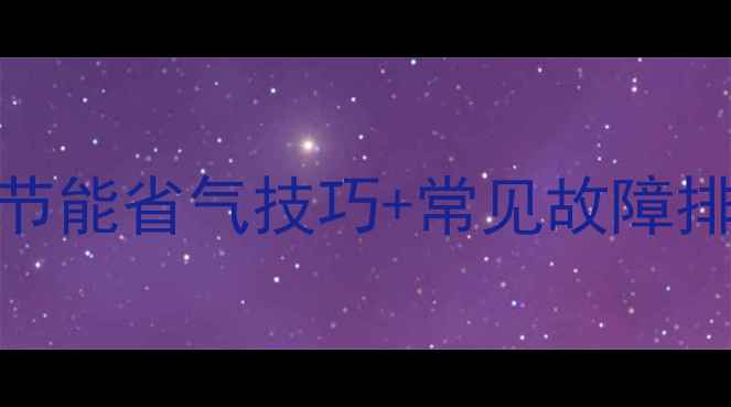 乐天壁挂炉安装使用全攻略节能省气技巧常见故障排除指南附官方说明书下载