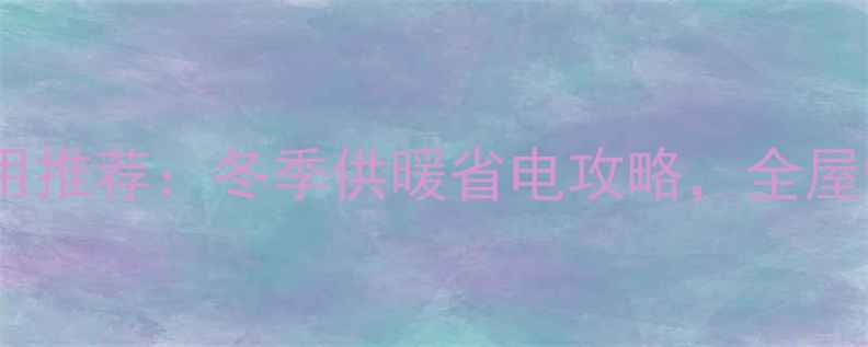 佛奈儿40B壁挂炉家用推荐冬季供暖省电攻略全屋恒温温暖过冬必看