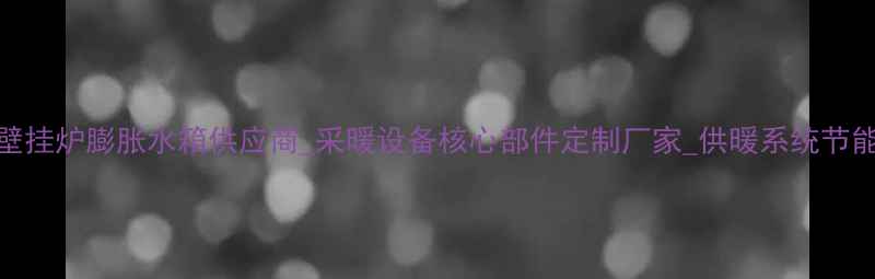 佛山专业壁挂炉膨胀水箱供应商采暖设备核心部件定制厂家供暖系统节能解决方案