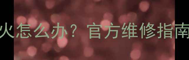 图片 依玛壁挂炉点不着火怎么办？官方维修指南+自检技巧全攻略1