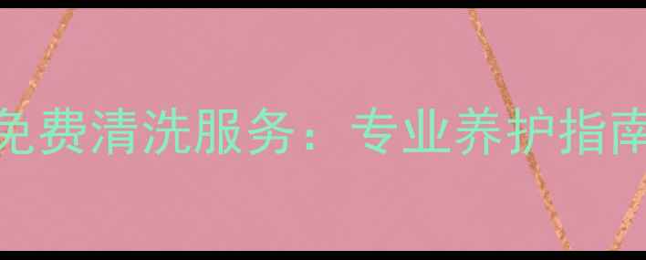 图片 冬季地暖管免费清洗服务：专业养护指南与省钱攻略