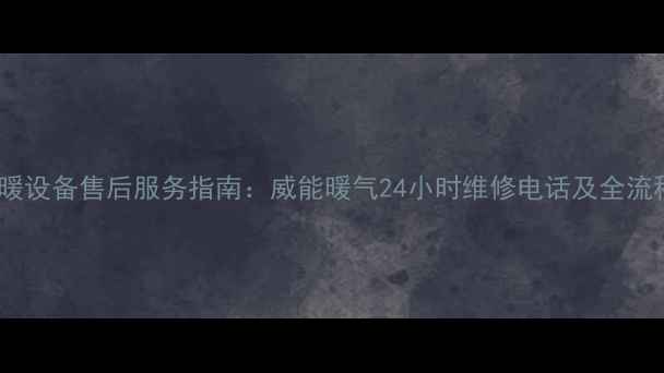 图片 冬季采暖设备售后服务指南：威能暖气24小时维修电话及全流程服务1