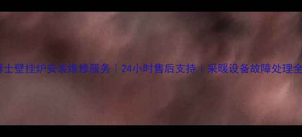 北京博士壁挂炉安装维修服务24小时售后支持采暖设备故障处理全攻略