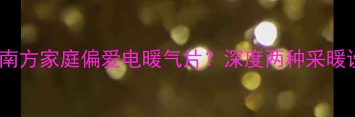 图片 北方家庭多用水暖气片，南方家庭偏爱电暖气片？深度两种采暖设备的优缺点及选购指南1