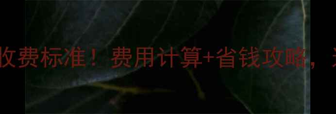 图片 北方暖气费最新收费标准！费用计算+省钱攻略，这样缴费最划算1