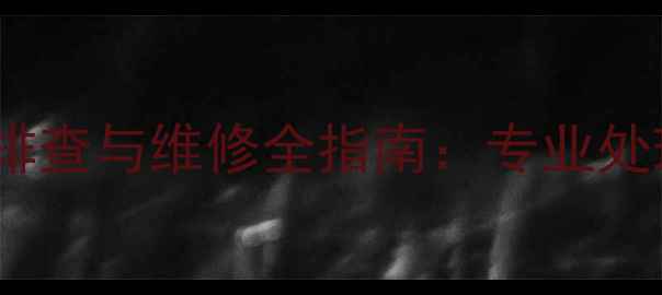 图片 华帝壁挂炉ED故障排查与维修全指南：专业处理方案及预防措施1