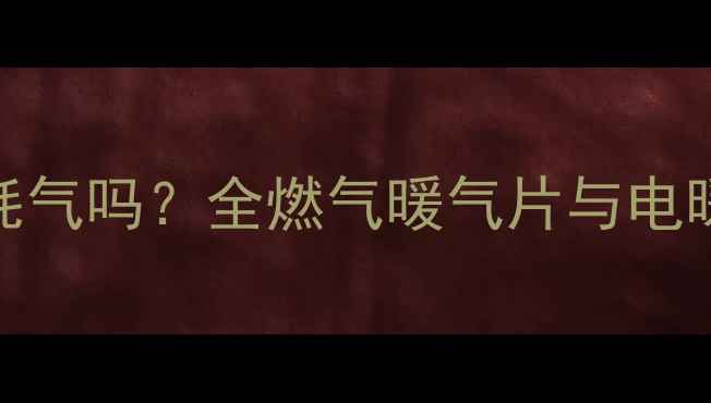 南方装暖气片耗气吗全燃气暖气片与电暖气片耗能对比