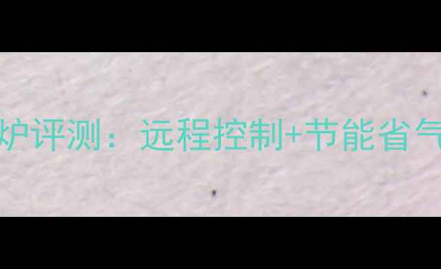 图片 博世WiFi智能壁挂炉评测：远程控制+节能省气，冬季采暖新选择