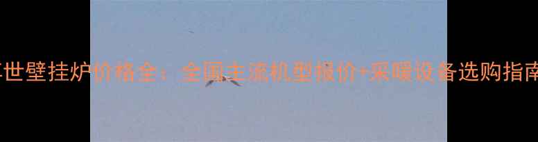 博世壁挂炉价格全全国主流机型报价采暖设备选购指南