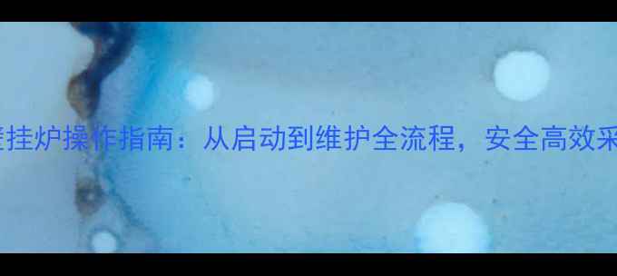 图片 博力士壁挂炉操作指南：从启动到维护全流程，安全高效采暖必备1