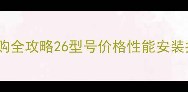 图片 史密斯26壁挂炉选购全攻略26型号价格性能安装指南+真实用户口碑