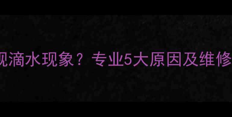 图片 史麦斯壁挂炉出现滴水现象？专业5大原因及维修方案（附图解）1