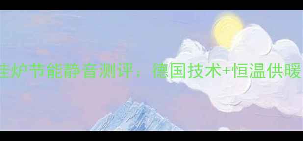 图片 国产24W菲斯曼壁挂炉节能静音测评：德国技术+恒温供暖，家庭供暖新选择