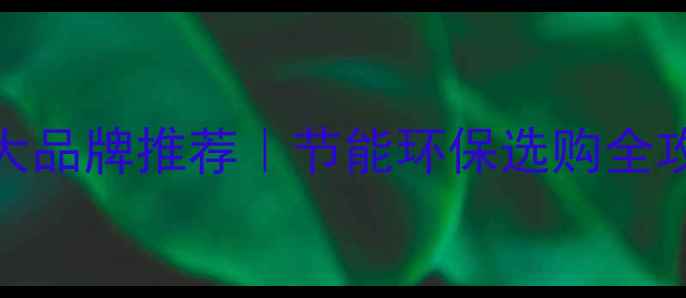 图片 国产冷凝壁挂炉十大品牌推荐｜节能环保选购全攻略（附避坑指南）