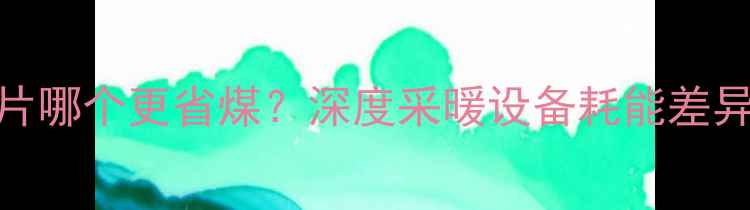 地暖与暖气片哪个更省煤深度采暖设备耗能差异与选购指南