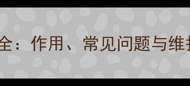 地暖分水器表使用全作用常见问题与维护技巧附图解
