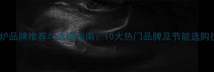 地暖炉品牌推荐与选购指南10大热门品牌及节能选购技巧