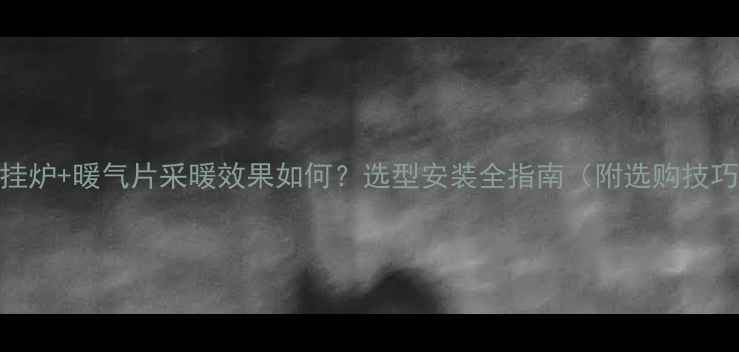 图片 壁挂炉+暖气片采暖效果如何？选型安装全指南（附选购技巧）