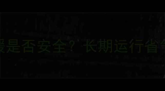 壁挂炉24小时供暖是否安全长期运行省气技巧与维护指南