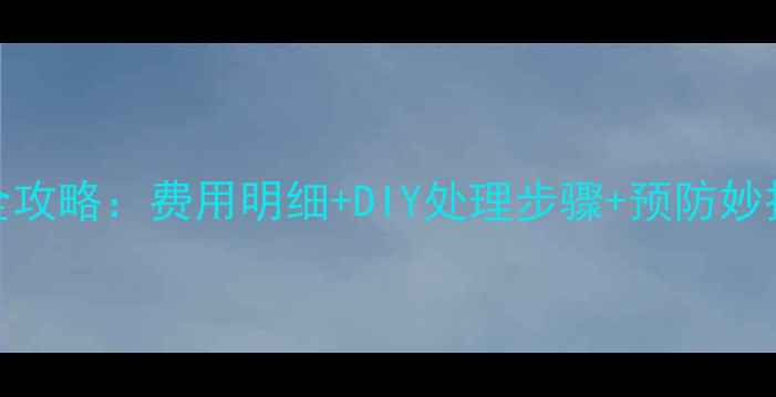 图片 壁挂炉堵塞维修全攻略：费用明细+DIY处理步骤+预防妙招（附报价清单）