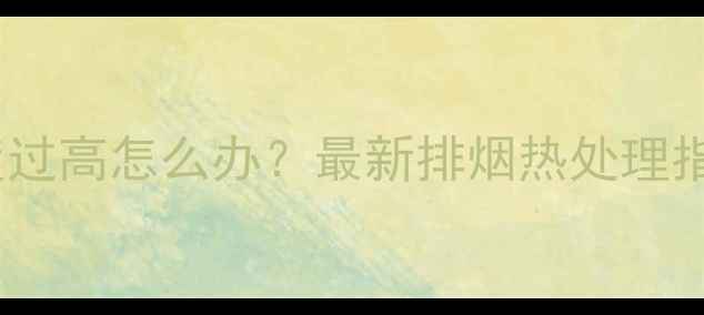 壁挂炉烟管排烟温度过高怎么办最新排烟热处理指南附温度范围