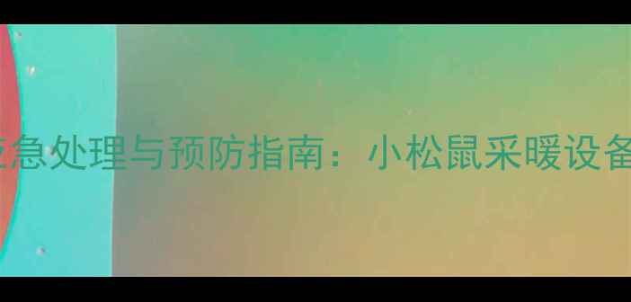 图片 壁挂炉烟道堵塞应急处理与预防指南：小松鼠采暖设备专业维护全攻略1