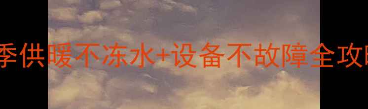 壁挂炉过滤器哪里买冬季供暖不冻水设备不故障全攻略附购买渠道安装指南
