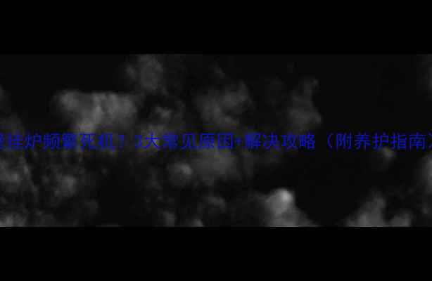 图片 壁挂炉频繁死机？3大常见原因+解决攻略（附养护指南）