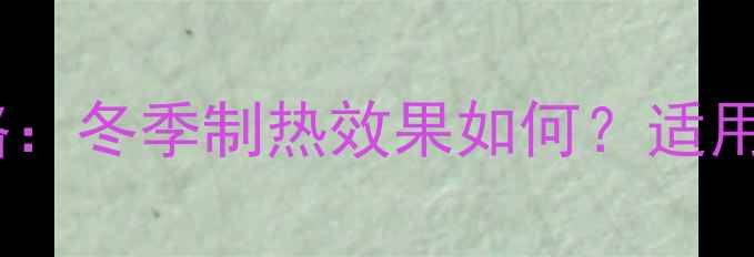 图片 壁挂空调取暖全攻略：冬季制热效果如何？适用场景与使用技巧大2