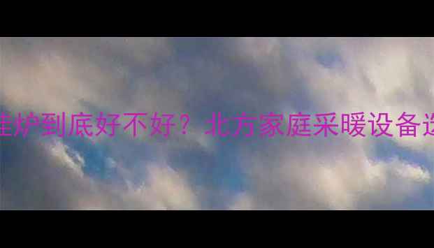 图片 大功率壁挂炉到底好不好？北方家庭采暖设备选购全攻略