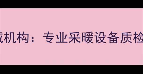 图片 天津壁挂炉安全检测权威机构：专业采暖设备质检中心助力冬季供暖保障2