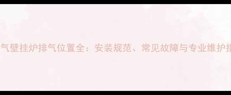 天然气壁挂炉排气位置全安装规范常见故障与专业维护指南