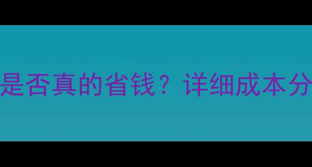 图片 天燃气壁挂炉是否真的省钱？详细成本分析及选购指南