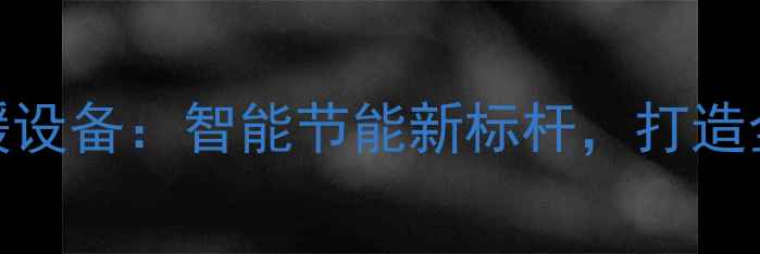 图片 奥的斯国产采暖设备：智能节能新标杆，打造全屋温暖新体验