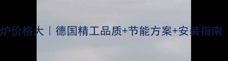 图片 威能全进口壁挂炉价格大｜德国精工品质+节能方案+安装指南（附真实报价）2
