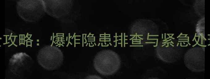 图片 威能燃气壁挂炉安全使用全攻略：爆炸隐患排查与紧急处理指南（附官方维护建议）
