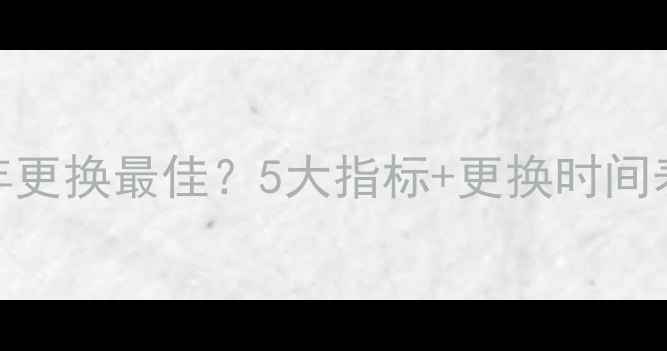 家用小锅炉使用几年更换最佳5大指标更换时间表附安全操作指南