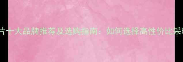 家用暖气片十大品牌推荐及选购指南如何选择高性价比采暖设备