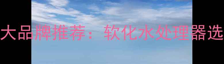 图片 家用采暖设备水处理十大品牌推荐：软化水处理器选购指南与能效提升方案