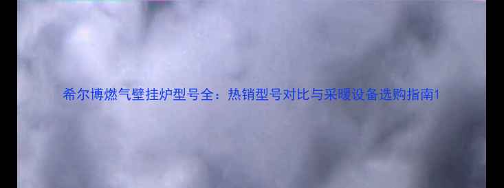 希尔博燃气壁挂炉型号全热销型号对比与采暖设备选购指南