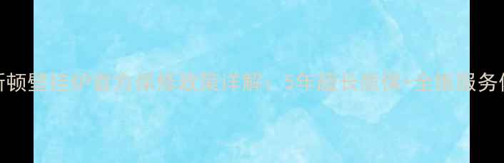 帝斯顿壁挂炉官方保修政策详解5年超长质保全维服务体系
