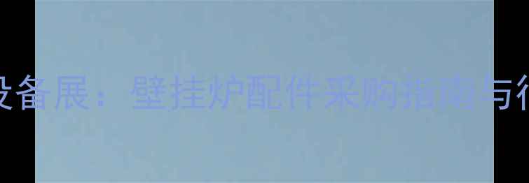 图片 广东采暖设备展：壁挂炉配件采购指南与行业趋势全