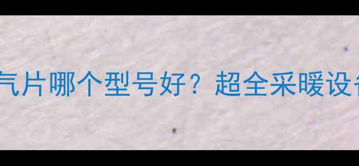 图片 德国凯美暖气片哪个型号好？超全采暖设备选购指南2