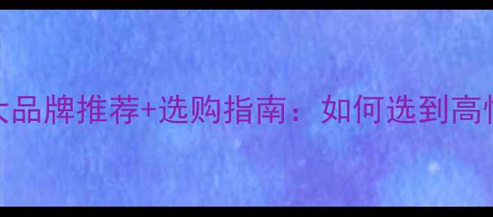 图片 德国暖气片十大品牌推荐+选购指南：如何选到高性价比采暖设备